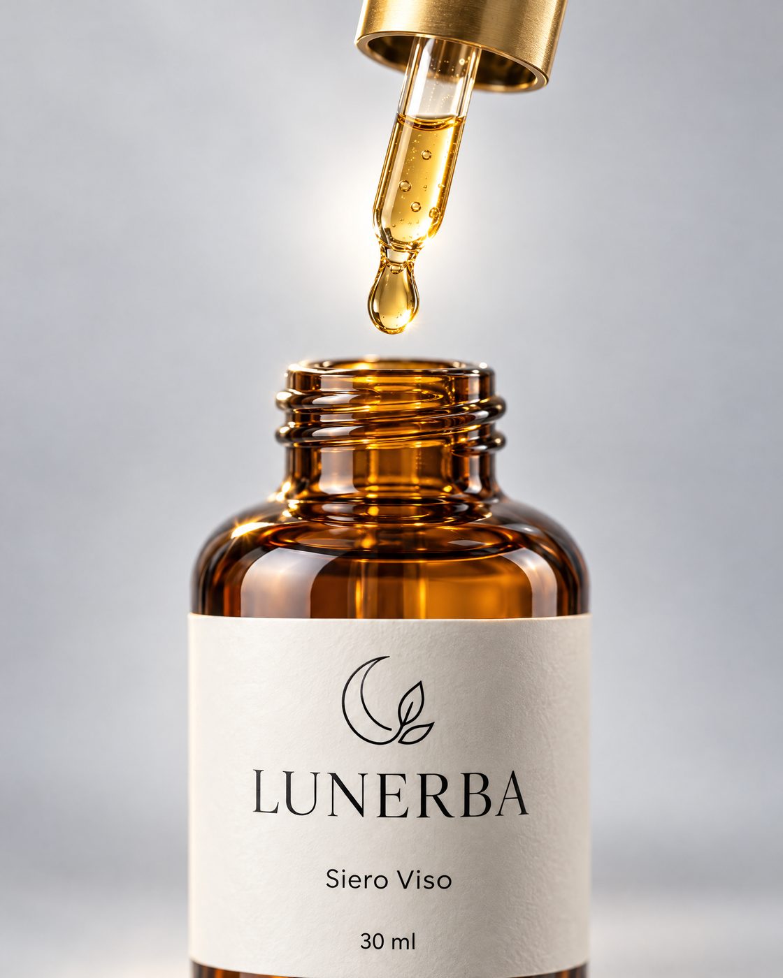Dettaglio macro del siero Lunerba